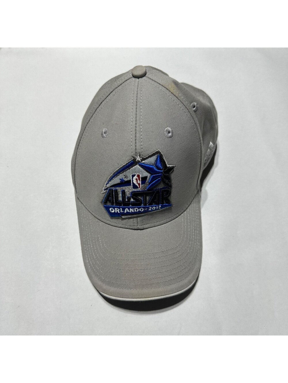 Adidas NBA ALL STAR 2012 Orlando Grey Fitted Cap Hat Small Medium Official Gear